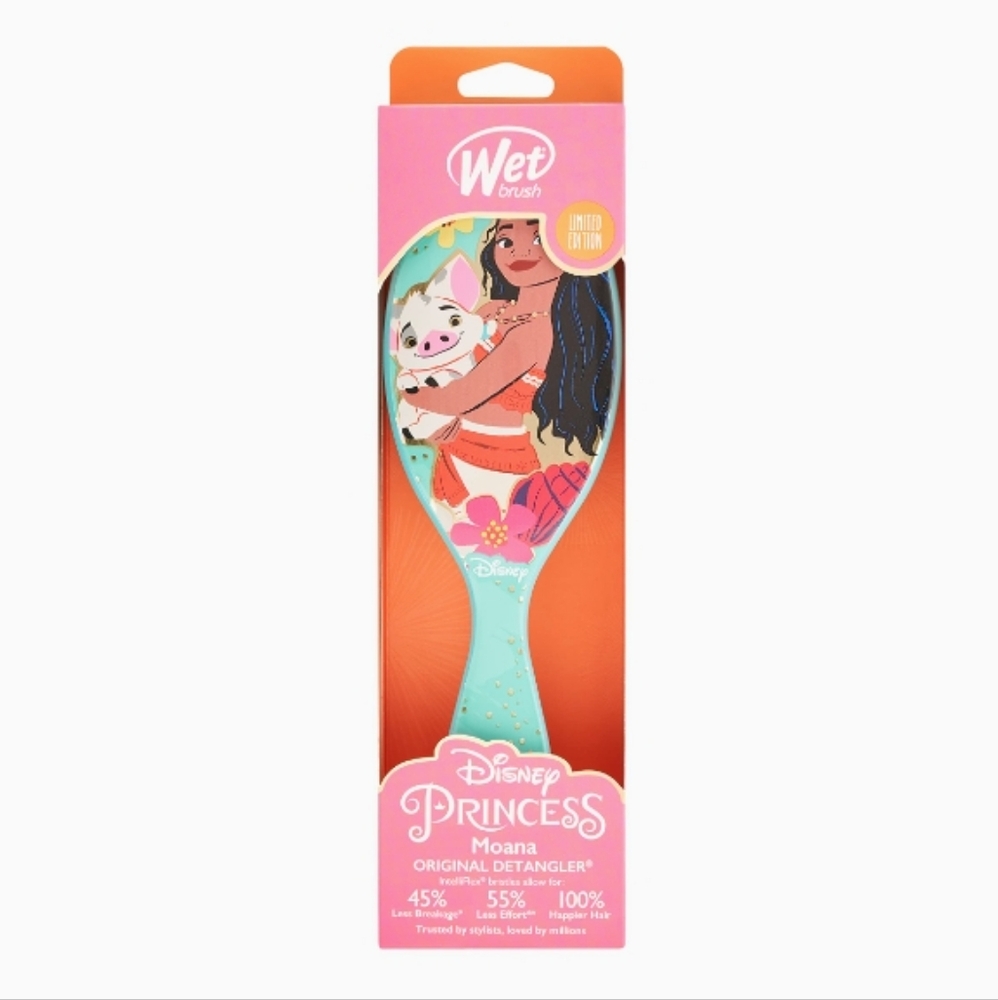 WETBRUSH ORIGINAL DETANGLER BRUSH PRINCESS LIMITED EDITION MOANA